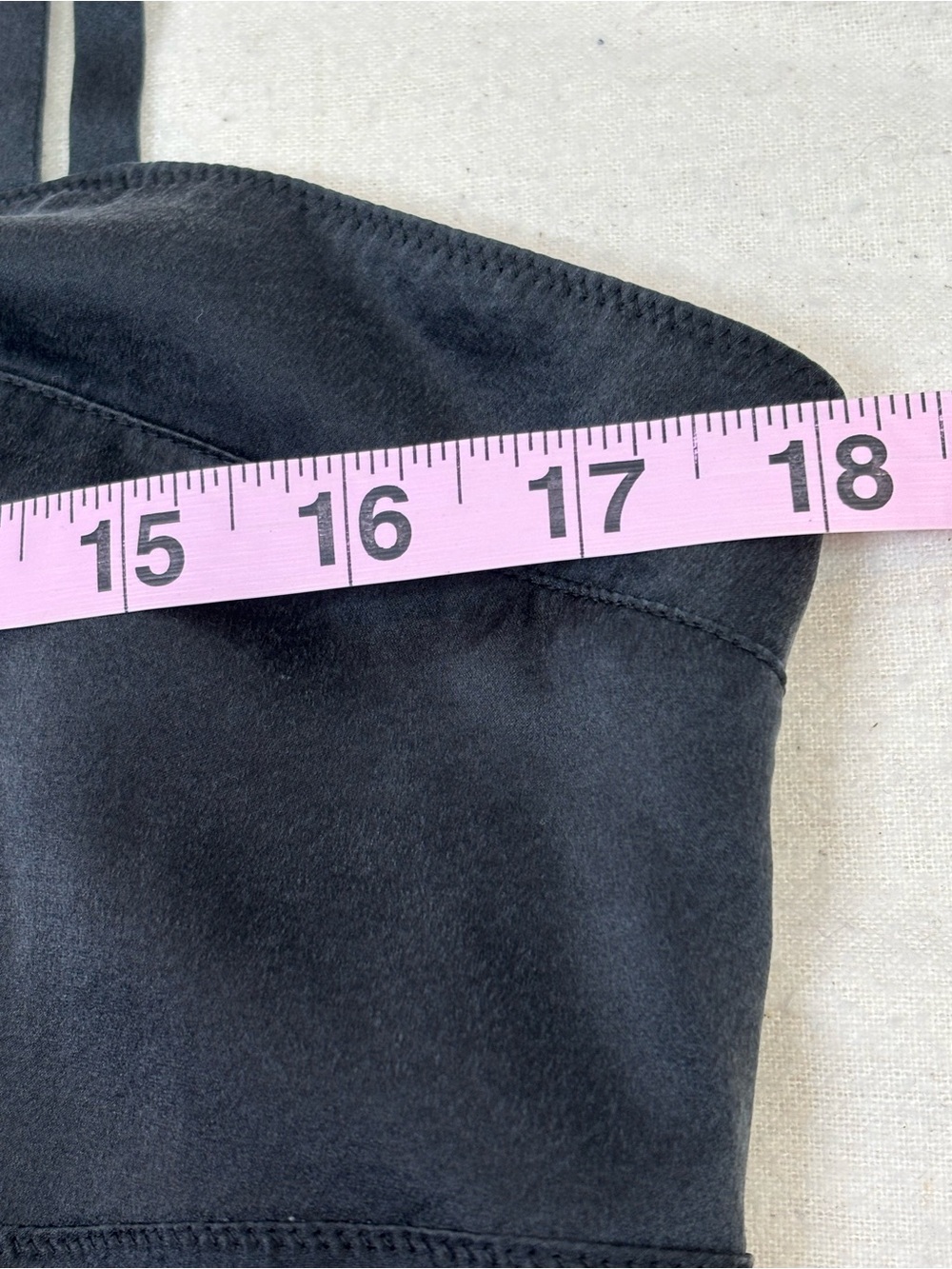 Express VINTAGE Y2K 2004 Black Silk Blend Cami Women’s Large Camisole Tank Top - Picture 12 of 15